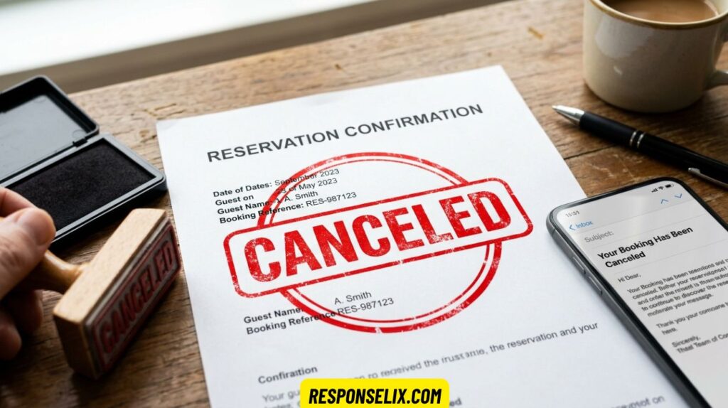 Cancelation or Cancellation