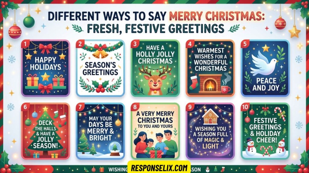 Different Ways to Say Merry Christmas