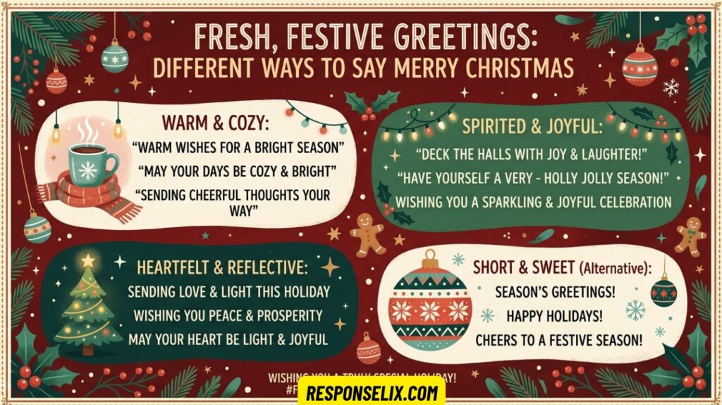 Different Ways to Say Merry Christmas
