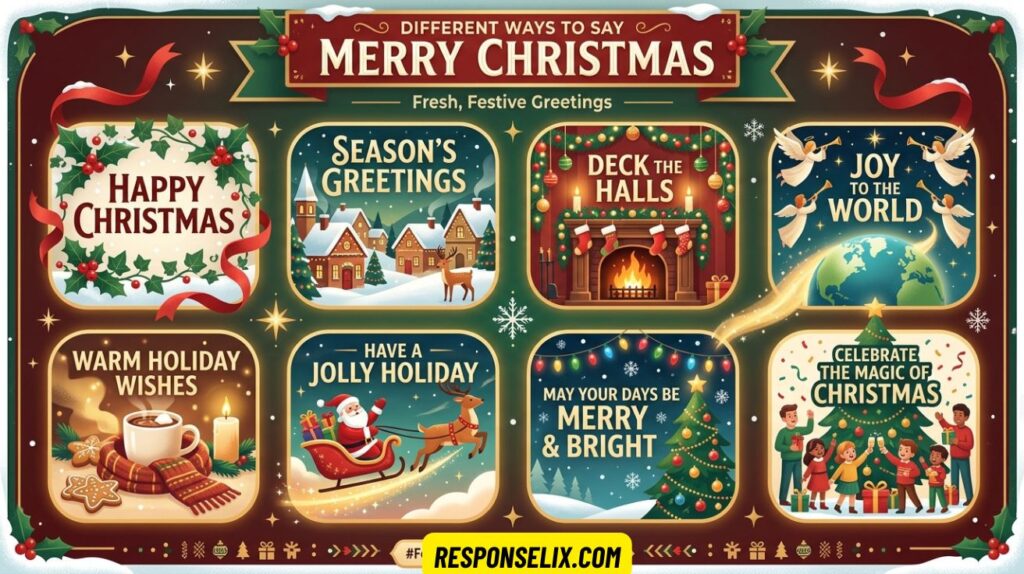 Different Ways to Say Merry Christmas