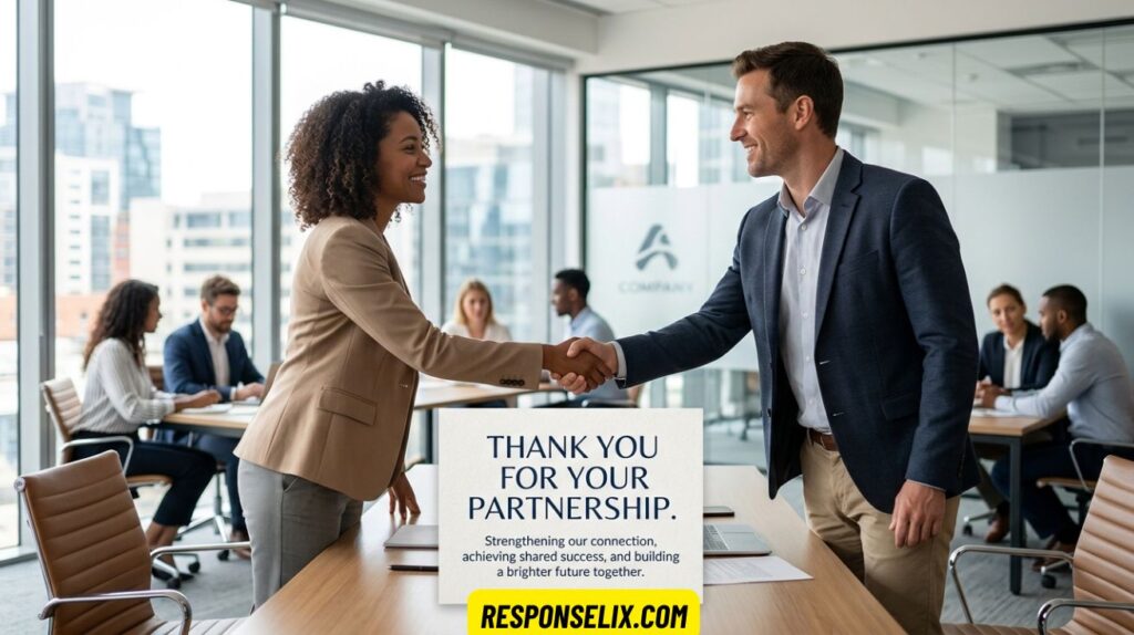Thank You for Your Partnership