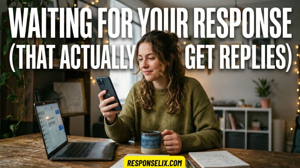 Waiting for Your Response